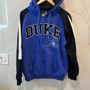 Colosseum Blue and Black Athletic Hoodie